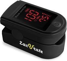 Zacurate 500 Series Fingertip Pulse Oximeter SpO2 Monitor Black