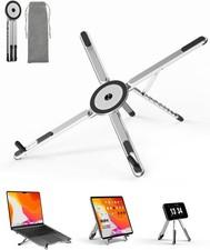 Viozon Portable Laptop Stand for Desk, Foldable Adjustable Computer Riser with M