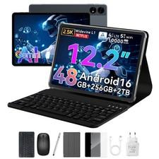 2026 Nuovo Tablet 12.2 Android 16 Octa Core 48GB RAM256GB ROM 10000mAh 4G LTE