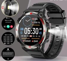 Blackview Military Smart Watch for Men (AnswerMake Calls) 1.45 Fitness Tracker