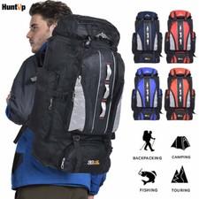 100L Extra Large Rucksack Hiking Camping Waterproof Backpack Travel Luggage Bag