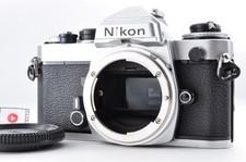 Appareil photo reflex argentique 35 mm Nikon FE Silver Body 3424104 ancien...