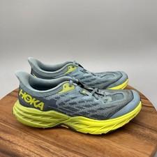 Hoka One One Speedgoat 5 Shoes Mens Size 10.5 D Blue Running Comfort Hiking