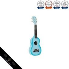 Kala Makala Dolphins Ukulele Kauri Soprano Dolphin-shaped Bridge
