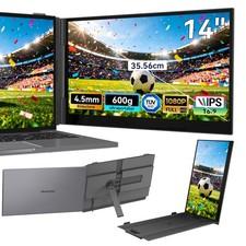 Blackview SCM6 Portable Monitor 14 1080P FHD Laptop Screen Extender Plug & Play