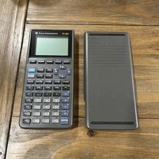 Texas Instruments TI-82 Graphing Calculator w/ Cover Math Calculator