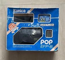 Appareil photo argentique compact 35 mm vintage Konica POP EFP-8 Point and Shoot