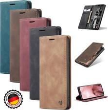 Hlle fr Samsung Galaxy Klapphlle Smartphone Kartenfach Magnet Handy Tasche