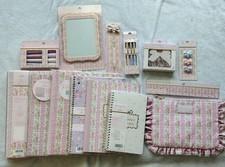 LoveShackFancy x Yoobi School Supply Lot Binder Planner Pouch Notebook Set