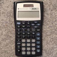 Texas Instruments TI-30X Iis Scientific Calculator Solar w/ Slide Cover