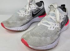 Nike Epic React Flyknit 2 White Hyper Pink Women's 7 BQ8927 Road Running Shoes