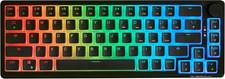 Mechanical Keyboard Rgb Pbt Dual Injection 65 Percent 67-Key Compact