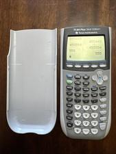 TI-84 Plus Silver Edition Graphing Calculator w/Cover Tested
