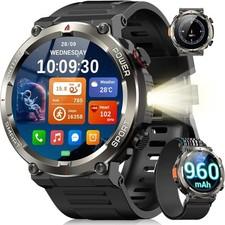 Blackview Military Smart Watch for Men (AnswerMake Calls) 1.45 Fitness Tracker