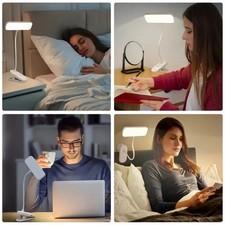 Clip-on Led Usb charging desk lamp for college students, dormitory desk