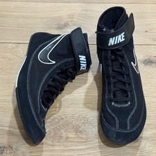 Nike Speedsweep VII 366683-001 Nero Bianco UK 8.5 Retro Ottime