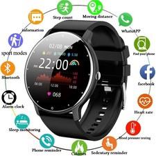 UK 2026 New Medical Grade Smart Watch Blood Pressure Oxygen Heart Rate Bluetooth