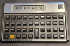 Hewlett Packard HP 10C Scientific Calculator w/Case