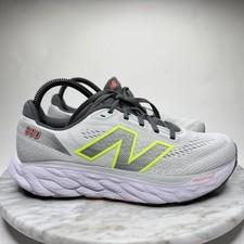 Balance Fresh Foam X 880v14 Grey/Neon Yellow Running Shoe's Women's Size 8D