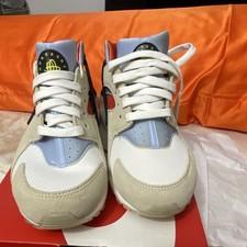 Nike Air Huarache Run Ying & Yang White/Beige/Light Blue 7Y