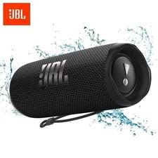 JBL Flip 6 Black Portable Bluetooth Speaker Waterproof Wireless Powerful Sound