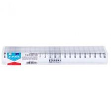 Rgle en Plastique 20cm Double Dcimtre Transparent Fourniture Scolaire Ecole