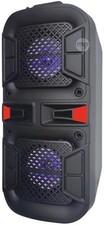 CASSA BLUETOOTH PORTATILE RICARICABILE BATTERIA LED USBSD E TELECOMANDO