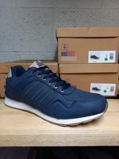 Baskets Tennis Homme Chaussures - 40 - Blanche Bleu Sport - Dstockage