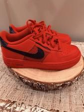 Nike Air Force 1 Habanero Red Sneakers, Size 5Y DH9596-600 Mesh Pocket Shoes