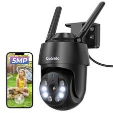 5MP WLAN berwachungskamera Aussen 360 PTZ Automatische Verfolgung Nachtsicht