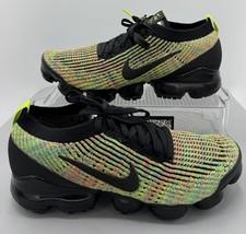 Nike Air VaporMax Flyknit Multicolor Running Shoes AJ6900-006 Mens Size 10