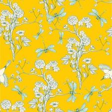 Yellow Chinoiserie Tissue Paper, 3ea 13.7in Sq - Mint by Michelle