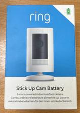 Ring IndoorOutdoor Stick Up Camera Battery-Powered