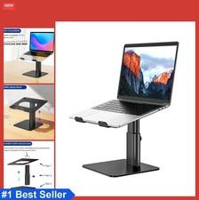 Ergonomic Adjustable Laptop Stand 10-15.6 Inch Aluminum Notebook Riser Height