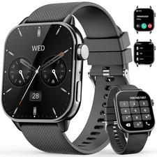 Smartwatch Herren Damen mit Telefonfunktion Armbanduhr fr iPhone Samsung Huawei