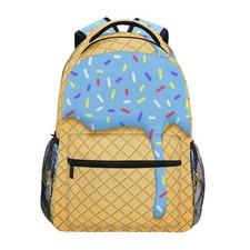 Ice Cream Surface School Backpack Bookbags, Athletic Student Laptop Book Bag,...