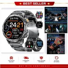 Montre connecte homme LIGE SMART Bluetooth 1,53 pouces Noir