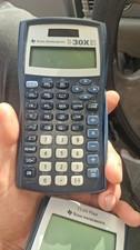 Texas Instruments TI-30X Iis 2-Line Scientific Calculator/Blue Lot Of 10 Tested