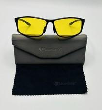 TrueDark Daylights Elite Blue Light Glasses Yellow Black