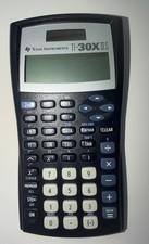 Texas Instruments TI-30XIIS Scientific Calculator Black Solar Battery &Cover