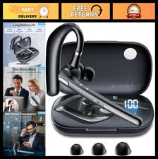 Wireless Bluetooth Headset, 72-Hour Talk Time, Noise Cancelling Mic, Hands-Free