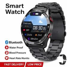 UK 2026 New Medical Grade Smart Watch Blood Pressure Oxygen Heart Rate Bluetooth