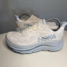 Hoka One One Clifton 10 Running Shoes 116 Grtm Grout Blue Women 8.5 EE