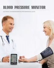 Digital Automatic Blood Pressure Monitor Upper Arm BP Machine with Heart Rate
