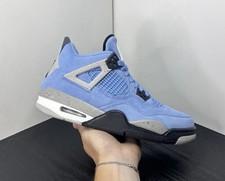 Size 7Y - Nike Air Jordan 4 Retro GS ‘University Blue Unc’ Sneakers ()