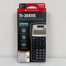 Texas Instruments TI-30XIIS Scientific Calculator Dual Power 2-Line Screen Nib