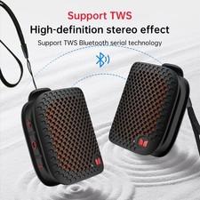 Monster M3 Mini Bluetooth 5.4 Speaker Clip On Wireless Portable Bass Waterproof