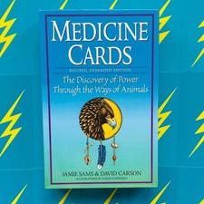US Games Medicine Cards Oracle Set With Book & Bag