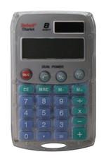 Rebell Starlet Transparent Pocket Calculator silver