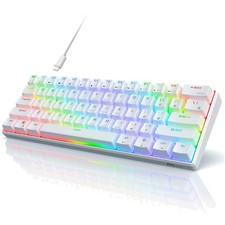 Compact 60% Gaming Keyboard with Swappable Switch